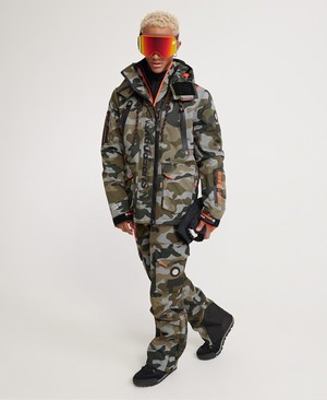 Superdry Ultimate Snow Rescue Férfi Nadrág Camo | OADWS4812